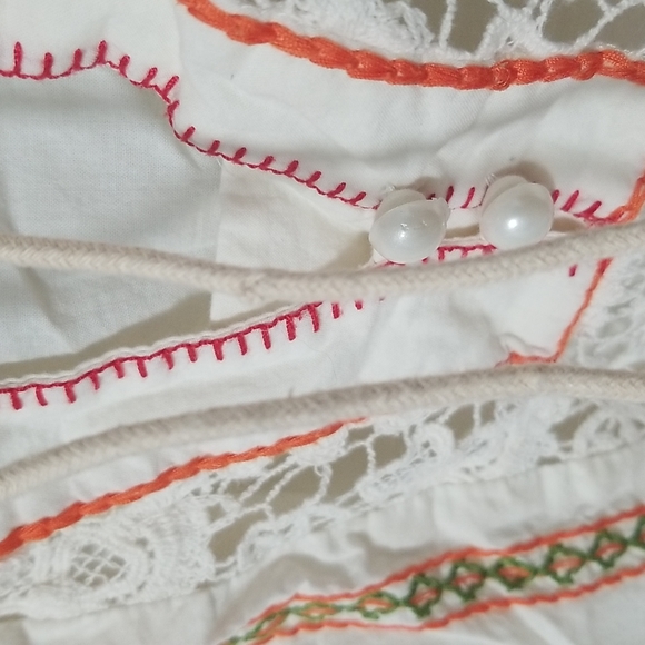 Colorful Crochet Lightweight Blouse - Picture 8 of 8